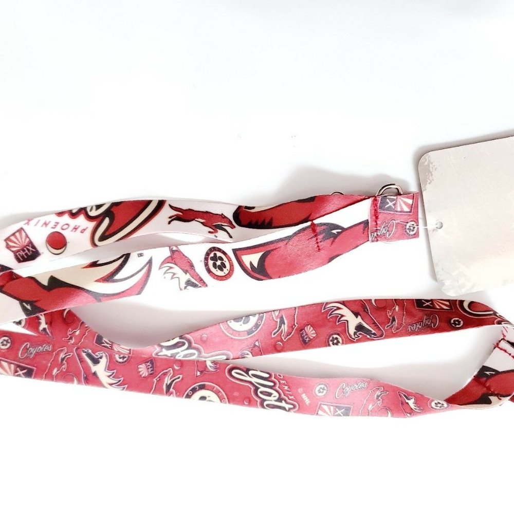 ARIZONA COYOTES NHL LANYARD DOUBLE SIDED WITH CLIP